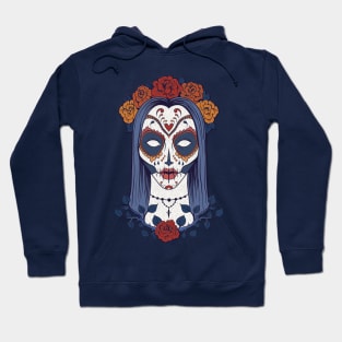 La Catrina Azul Hoodie